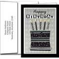 Birthday Greeting Cards w/Imprinted Envelopes